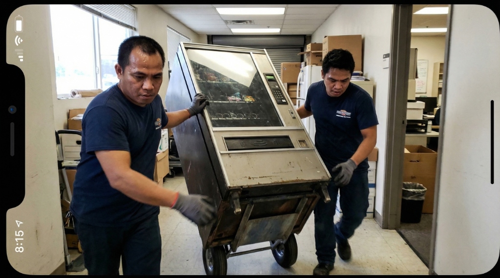 Vending Machine Movers service page